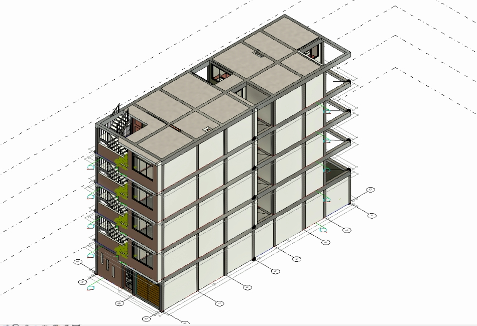 Modell Einfamilienhaus 