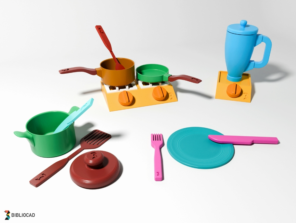 Kitchen play set for boys and girls