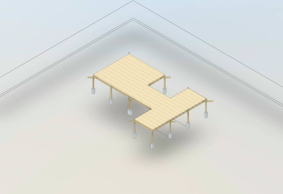 Structure en bois 