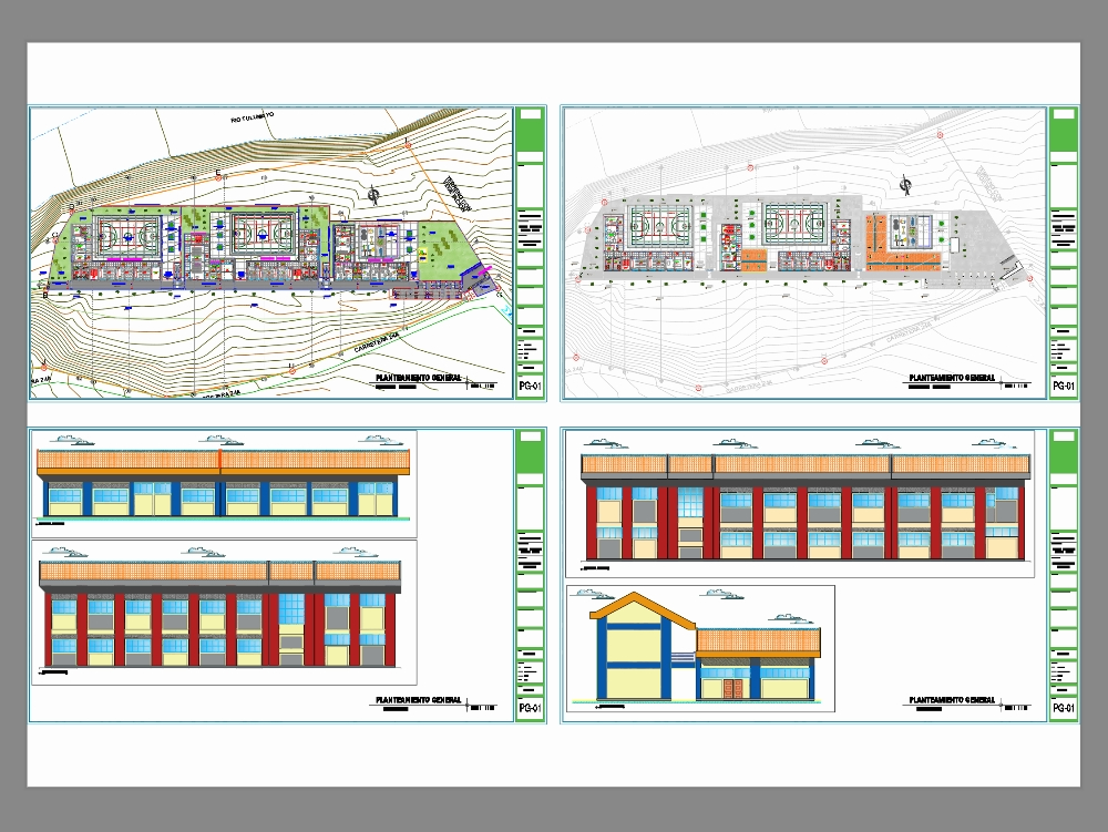 Colegio inicial, primario y secundario