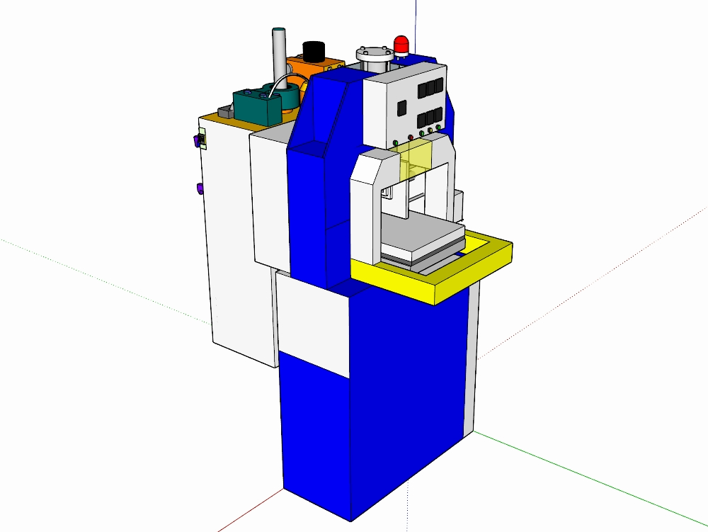 Industrielle Metallstanzmaschine