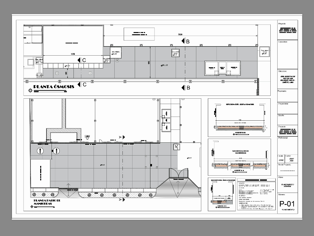 Rigid pavement plan