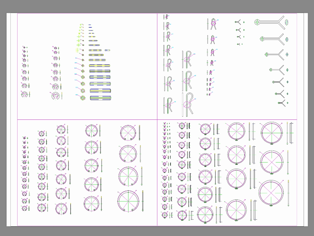 Circlip avec arbre dans AutoCAD | Téléchargement CAD gratuit (234.03 KB ...