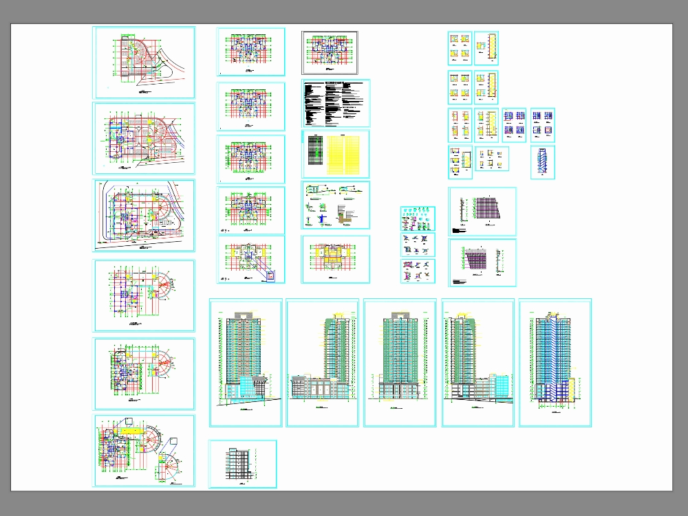 Immeuble d'habitations multifamiliales