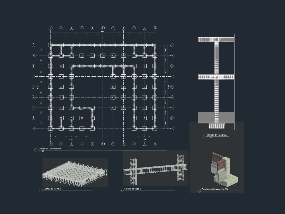 Two-story food market structure