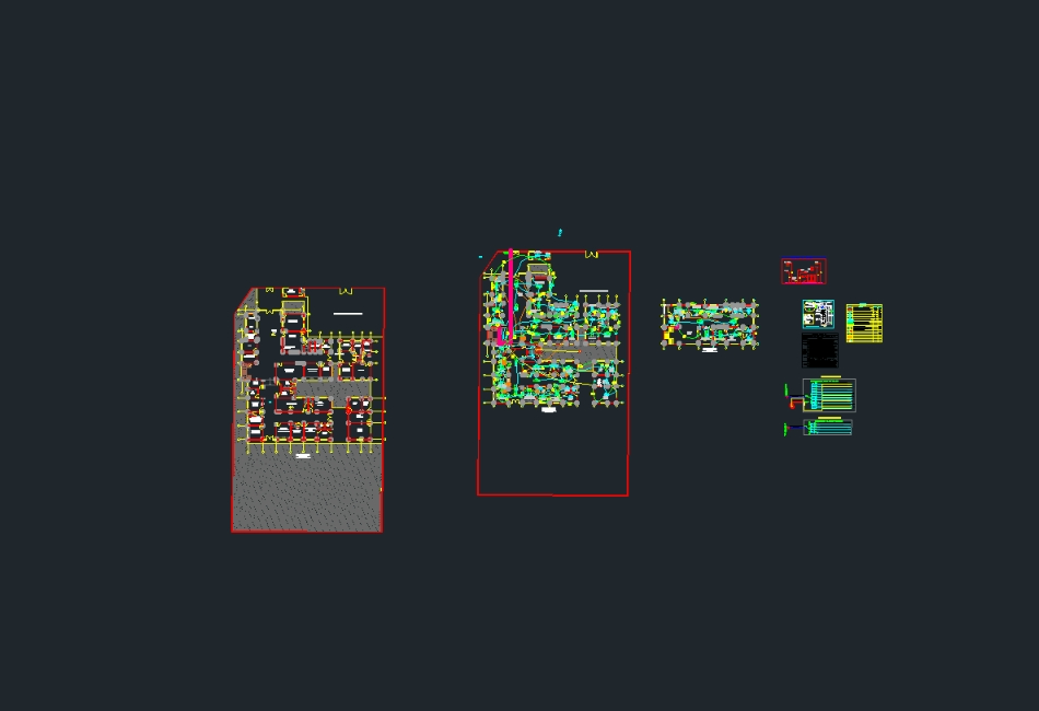 Plano de instalação elétrica do posto de saúde