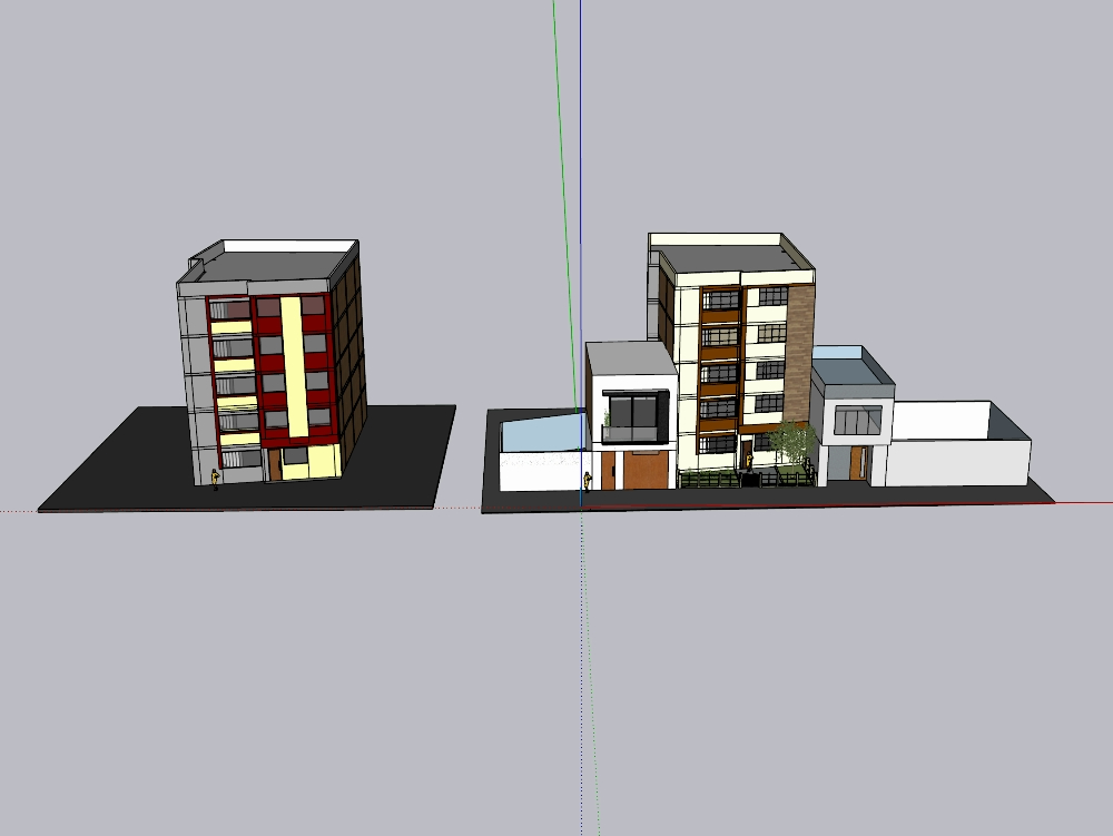 Habitação multifamiliar contemporânea