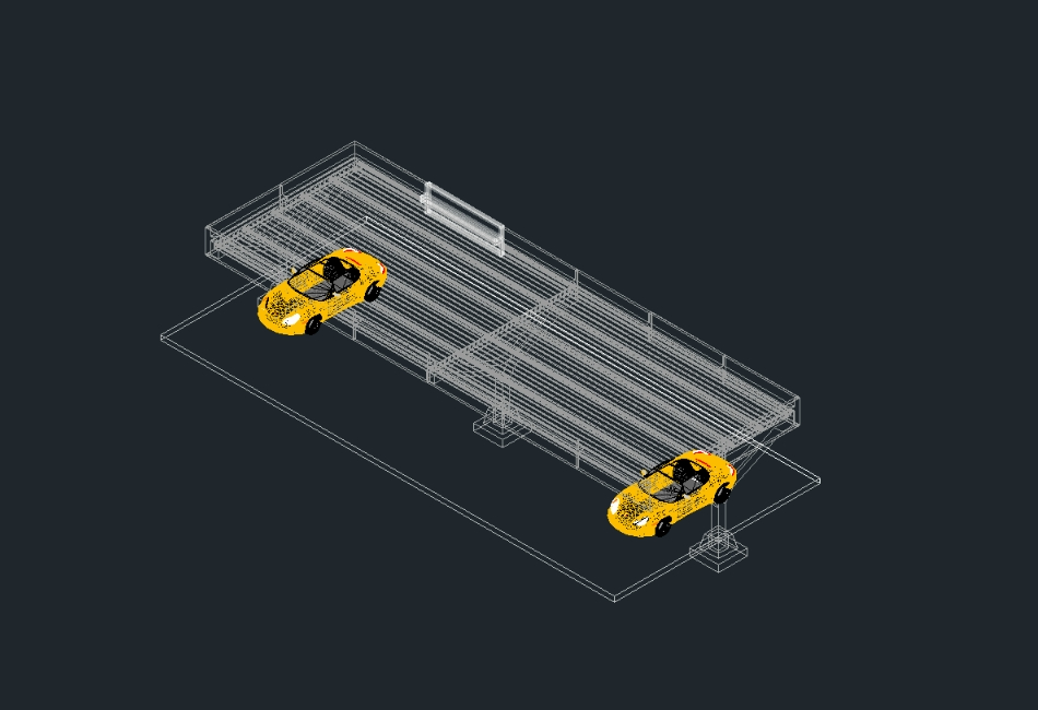 Precast shed 3d