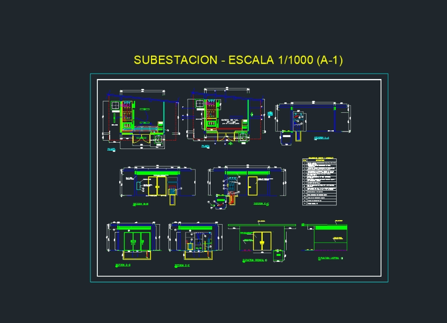 Subestação tipo cabine em centro educacional