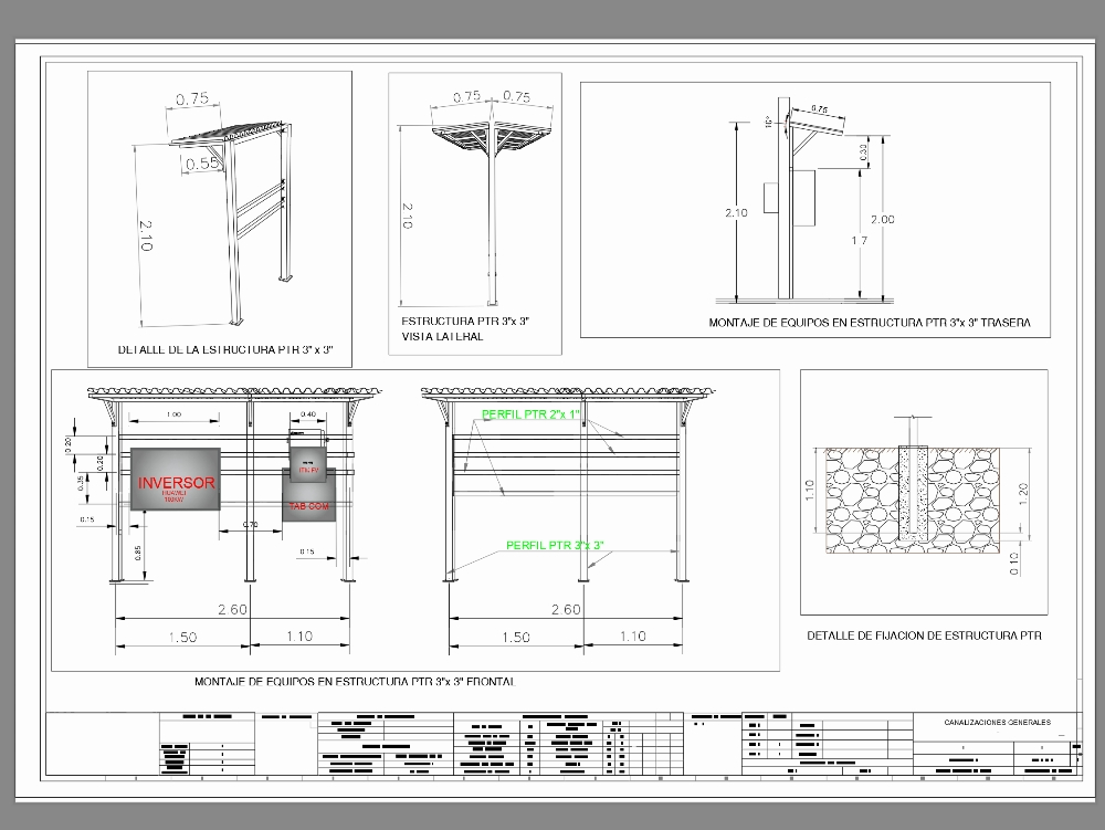 Structure pour planches