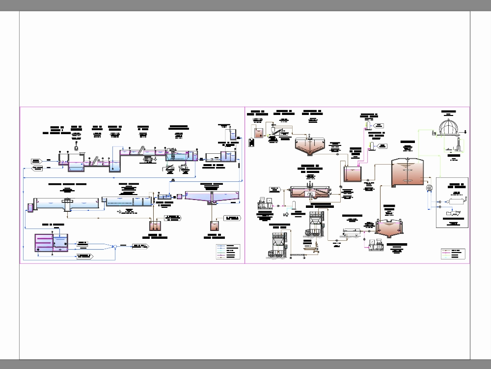 wastewater treatment hopper plant