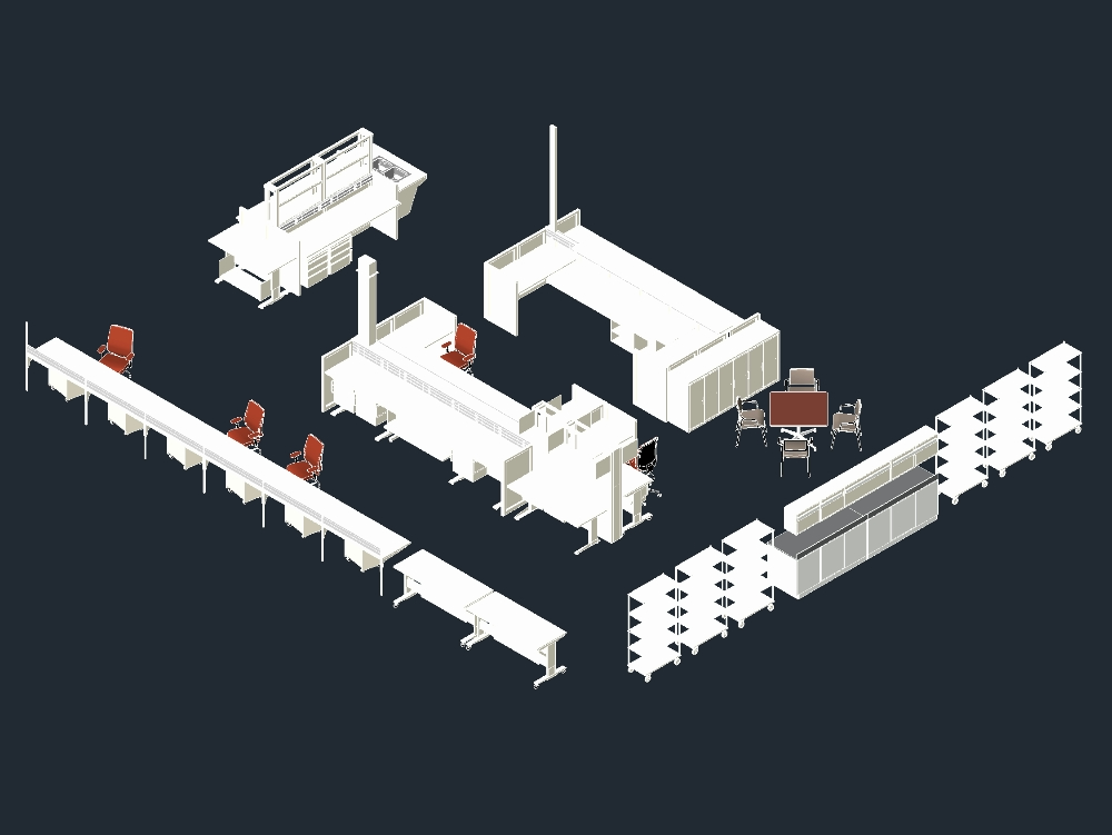 Modelado 3d de laboratorio bim en revit