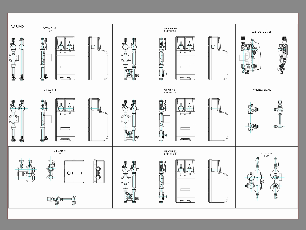 Pumping mixing unit