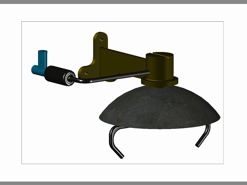 Wall-mounted eyewash mechanism