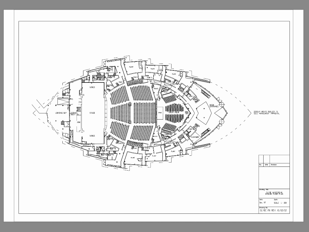 Auditorio Clyde – El armadillo de la SEC 