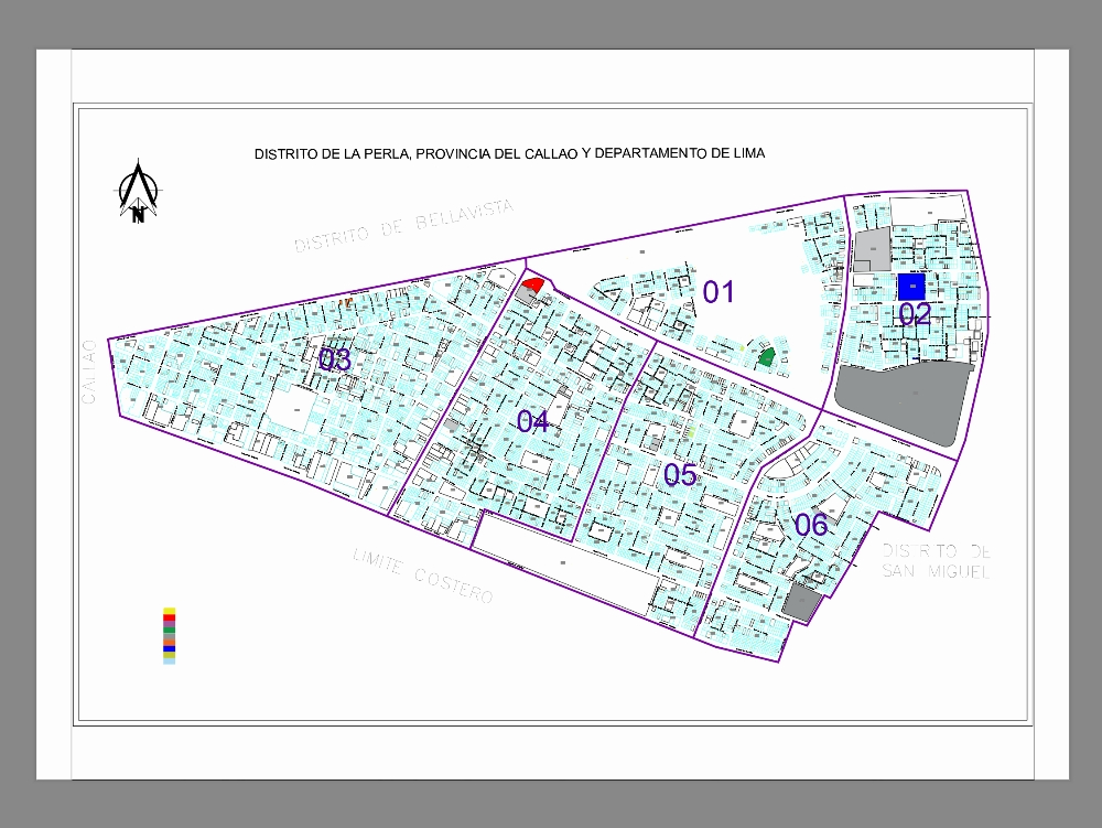 Sectorisation du Pearl District