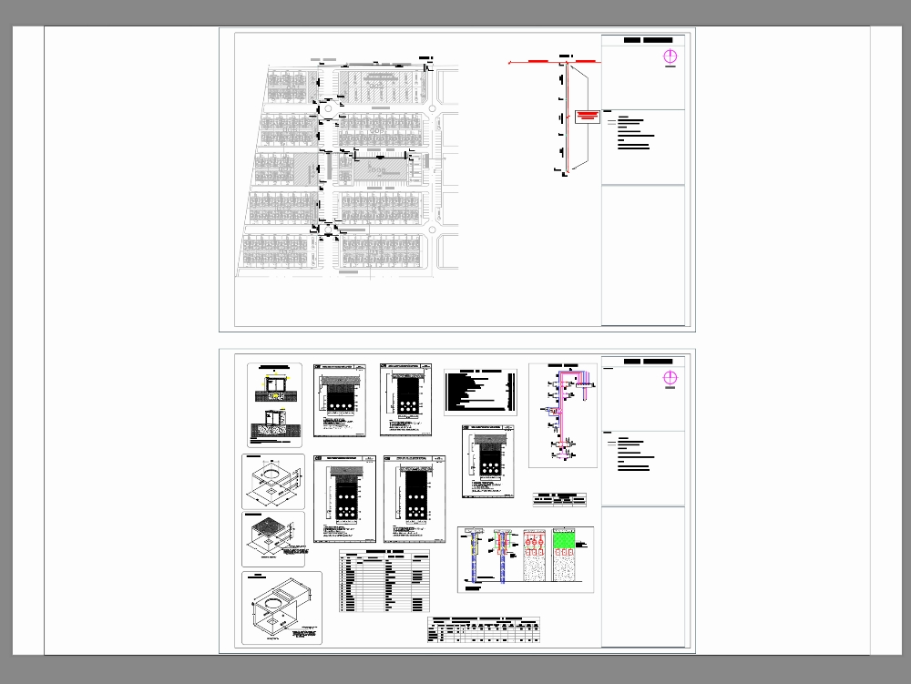 Plan électrique moyenne tension