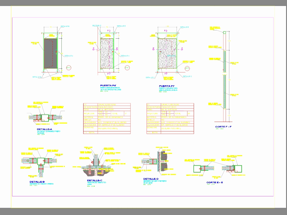 Puerta de melamine para servicios higienicos