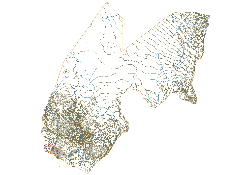 Mapa urbano de Mollendo castaro