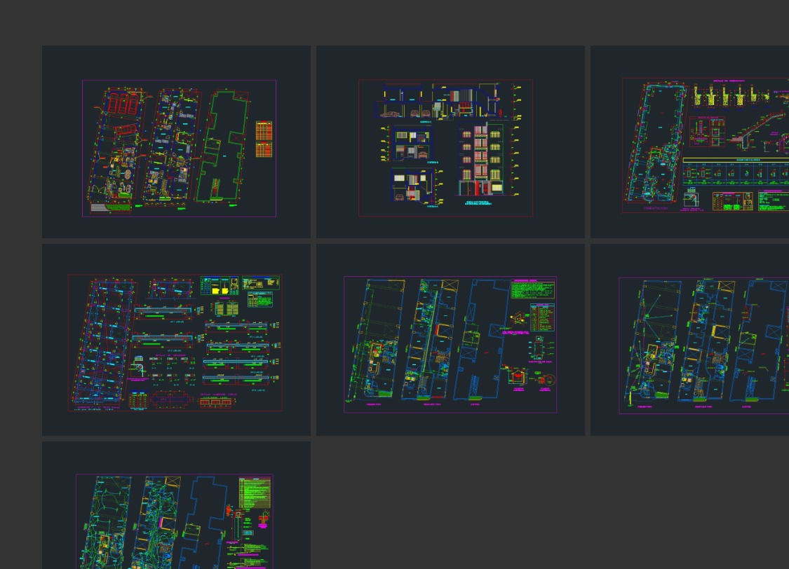 Projeto habitacional multifamiliar