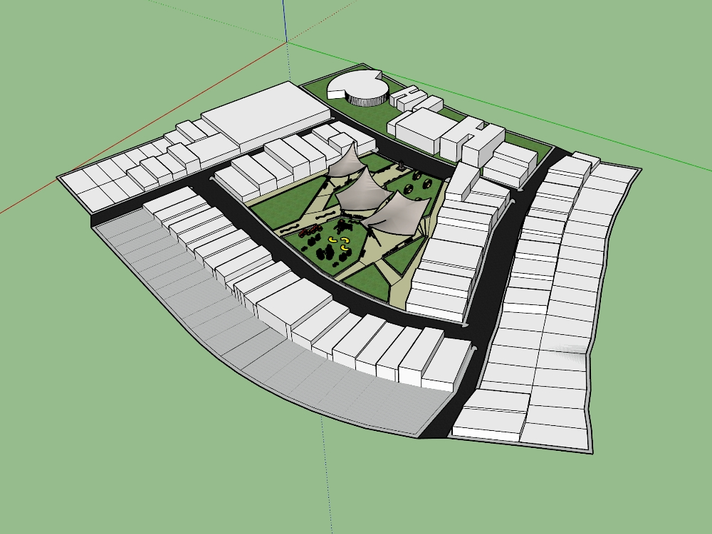 Parc urbain récréatif et civique