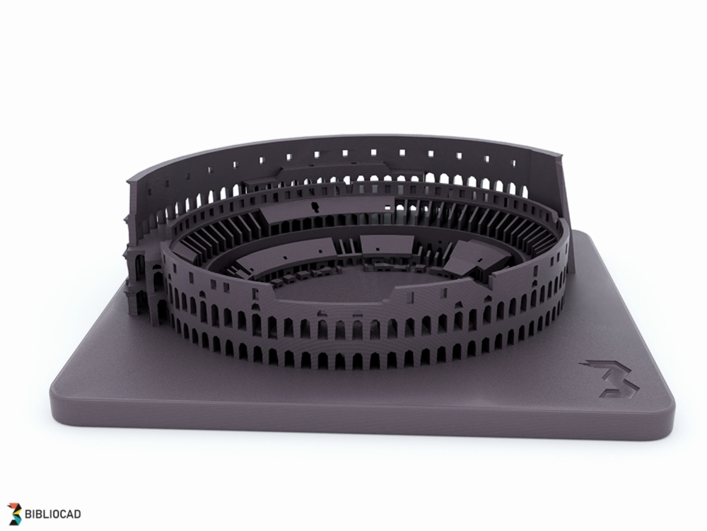 Replica of the Colosseum at a scale of 1:1000