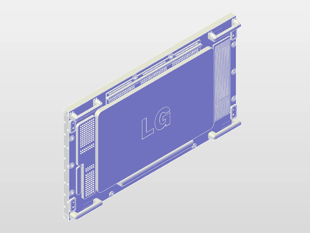 Pantalla ips profesional lg de 55 para videowall