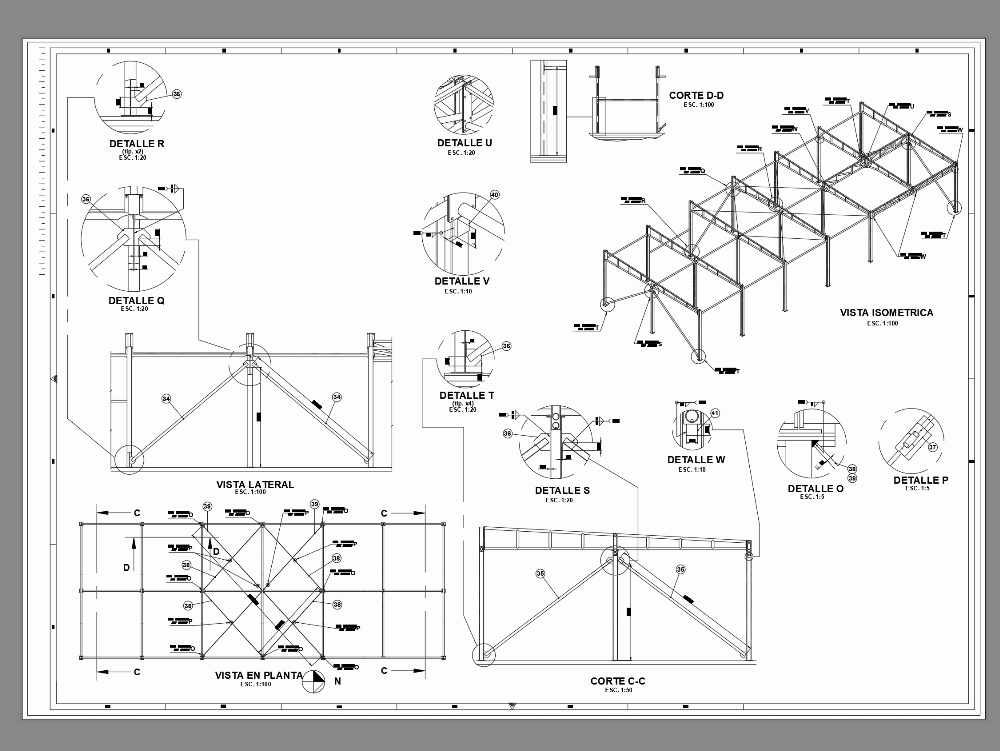 Metal steel roof