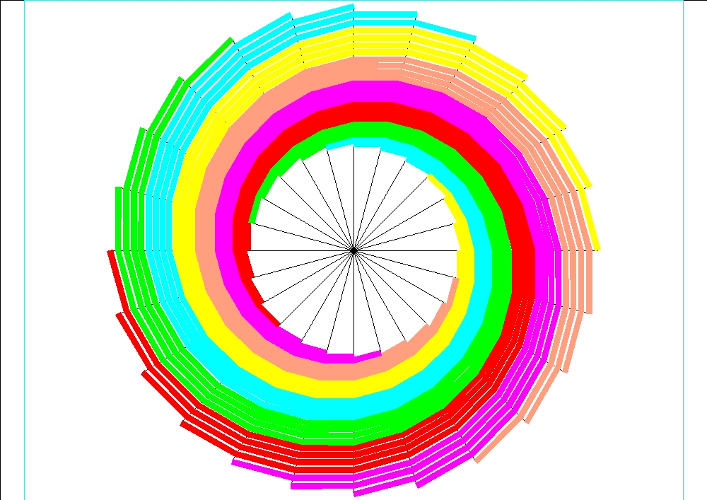 Color palette for autocad