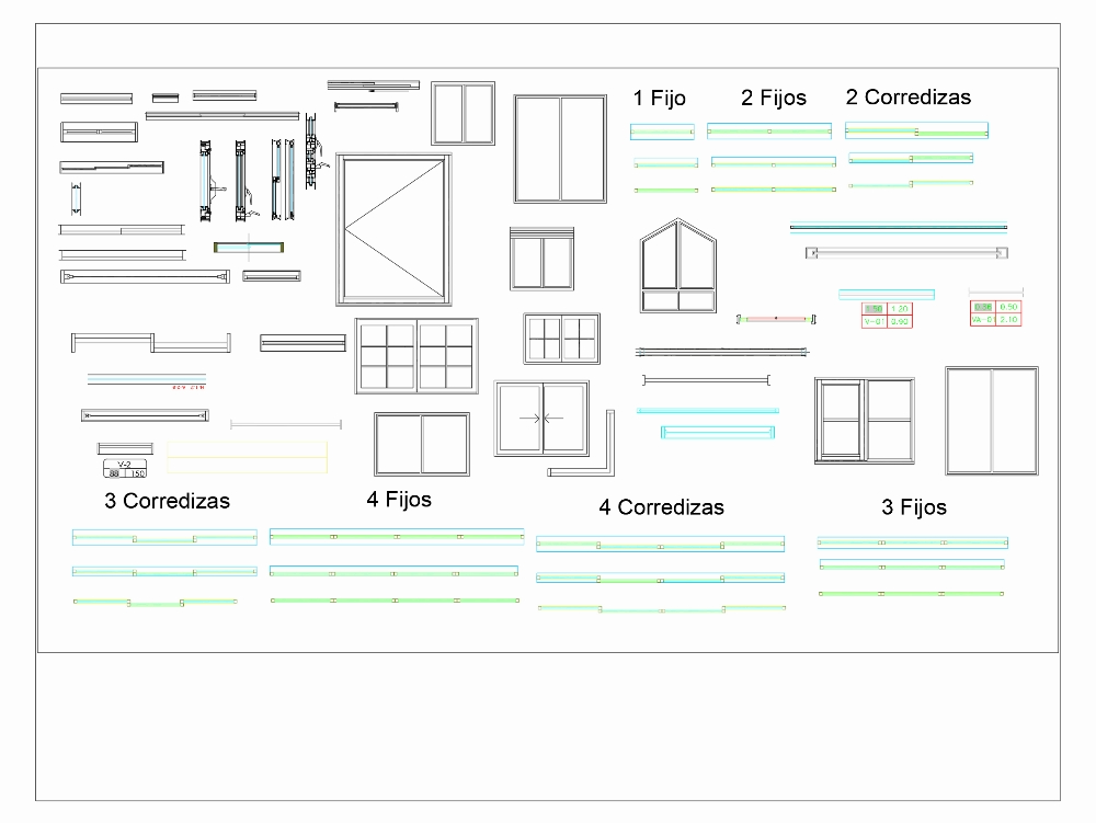 Dynamic blocks of window openings