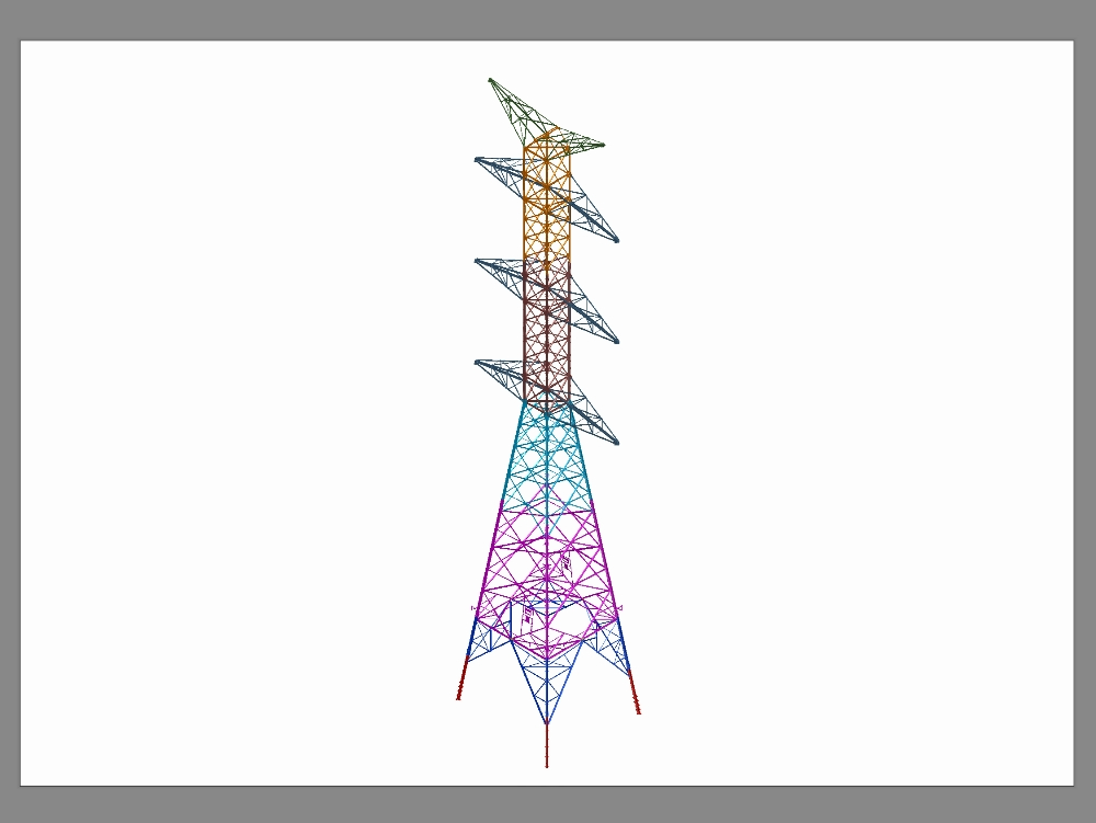 220 kv high voltage tower