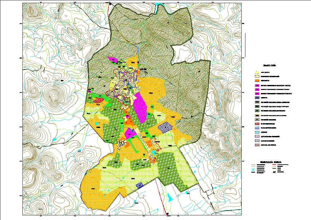 Planimétrie du côlon el alto bolivie.