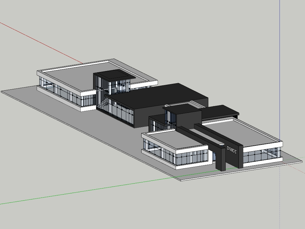 immeuble de bureaux administratifs