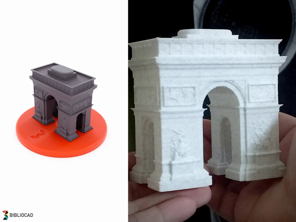 Arc de Triomphe 1:500 scale collectible