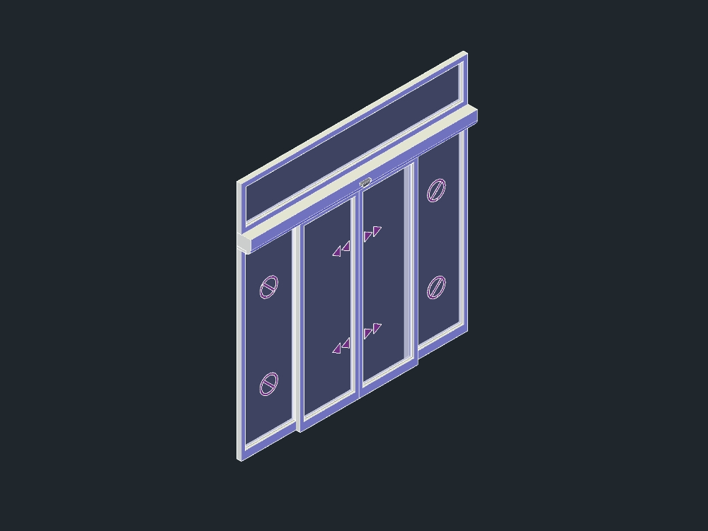 Automatic sliding door