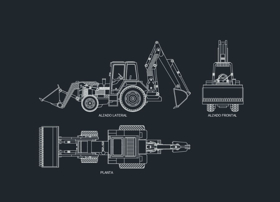 Backhoe Heavy Machinery