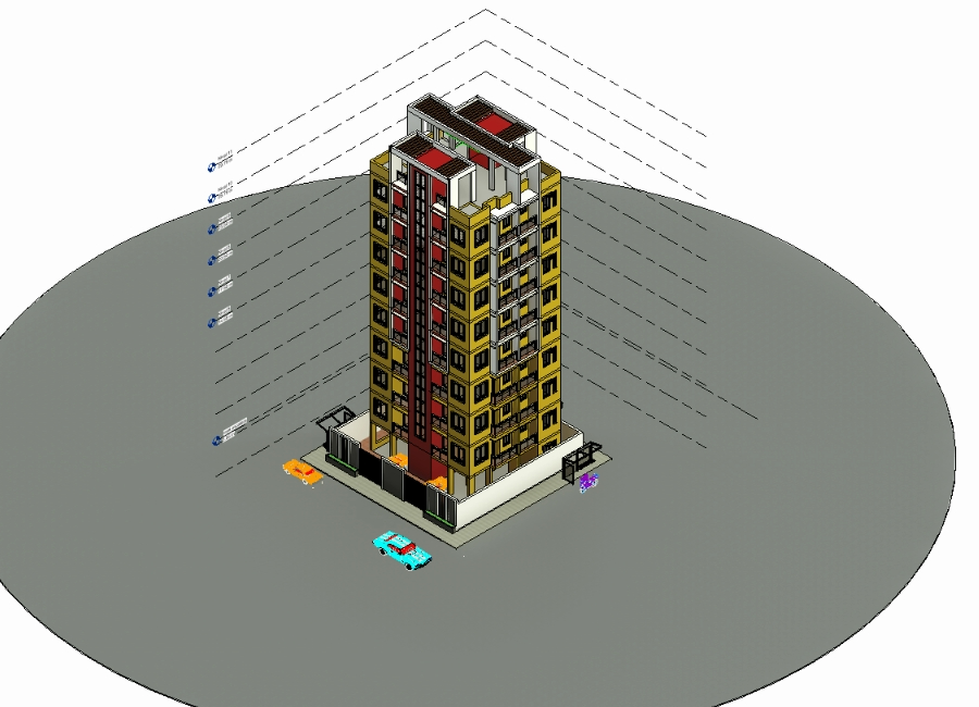 Projet de bâtiment multifamilial