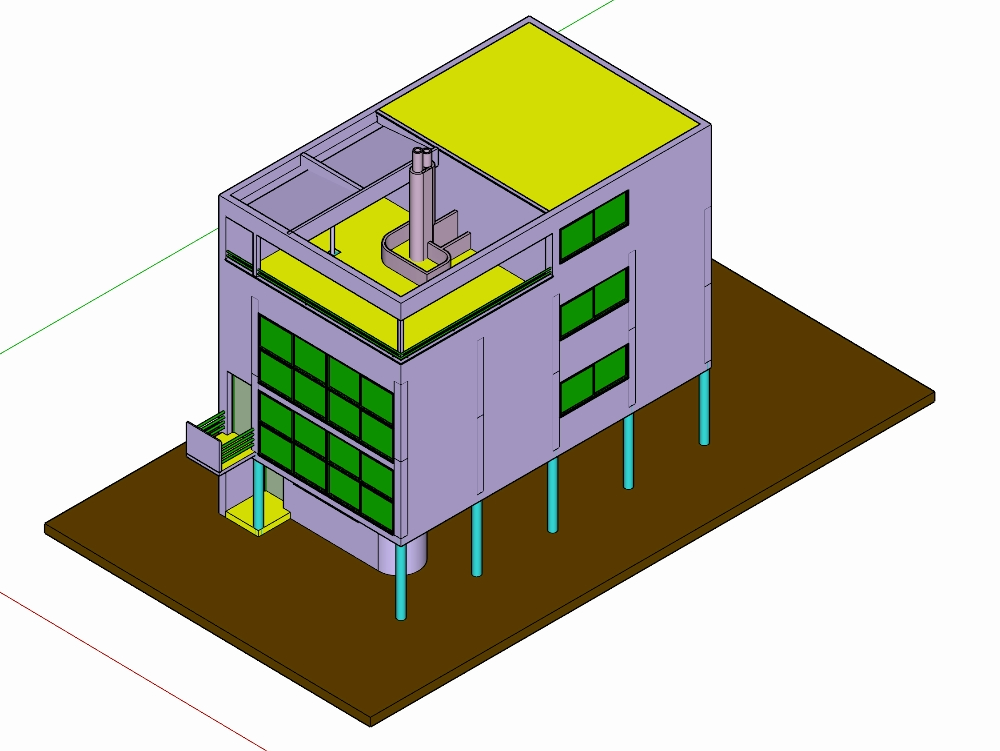 Casa citrohan - le corbusier