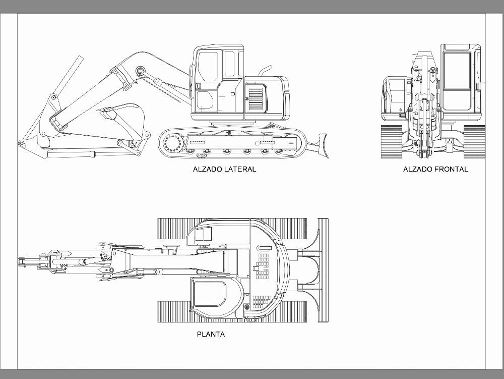 Crawler Backhoe