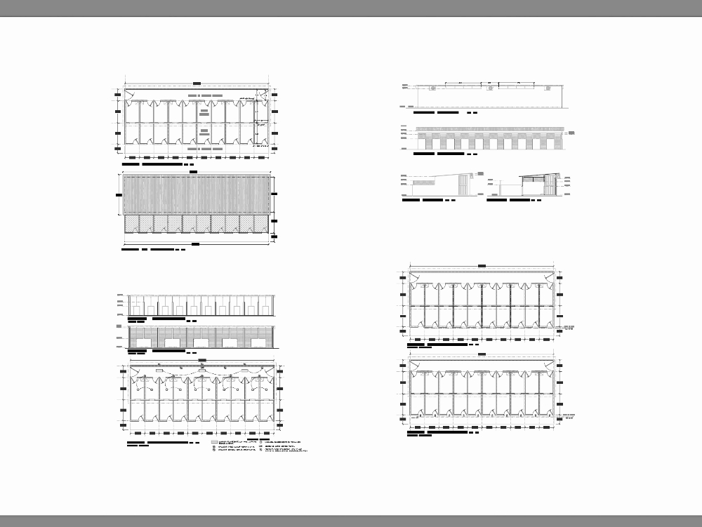 Dog cages in AutoCAD | Download CAD free (1.89 MB) | Bibliocad