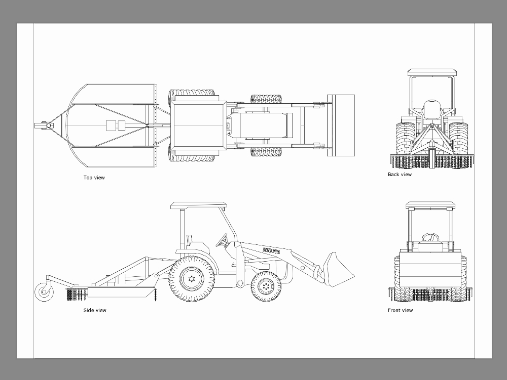 Kubota-Traktor