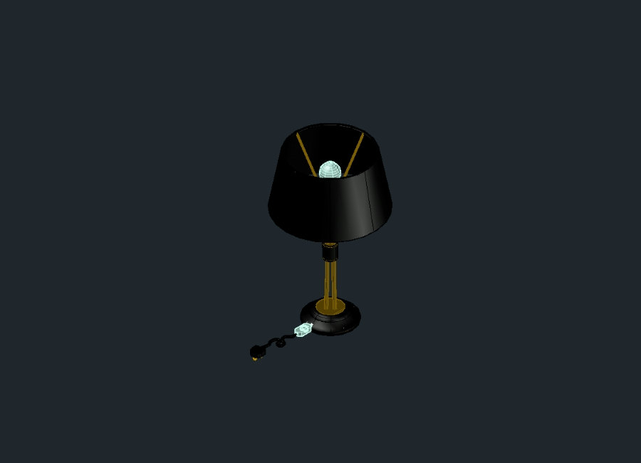 Table lamp model 