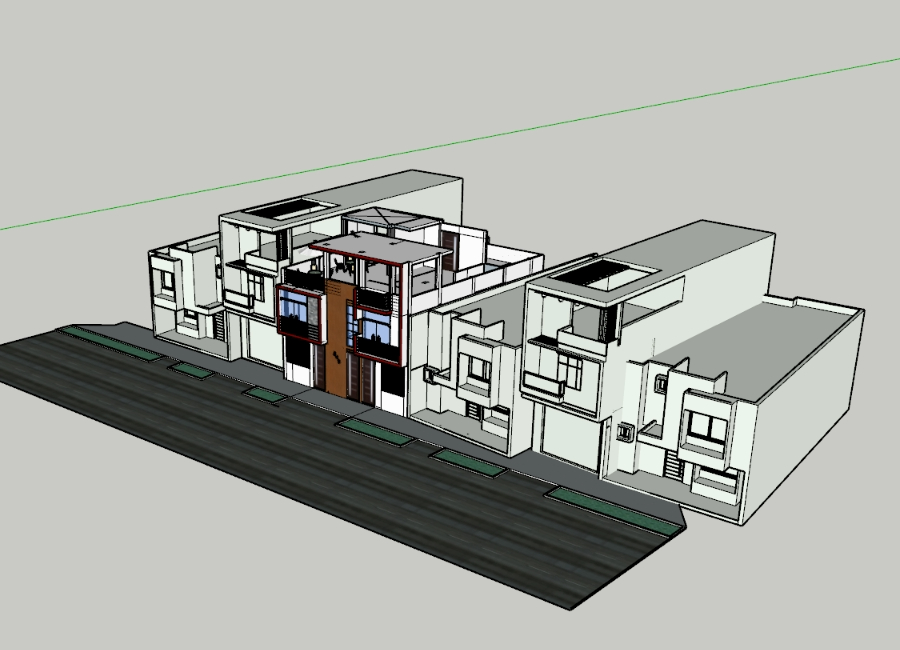 3d vivienda multifamiliar 