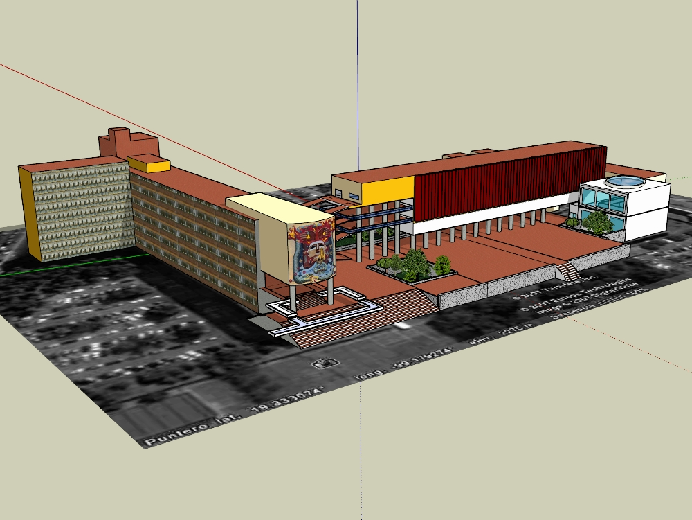 UNAM Faculty of Medicine 3D