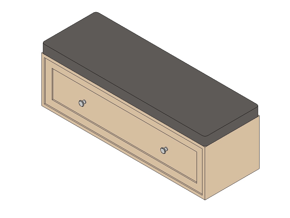 Mueble pie de cama