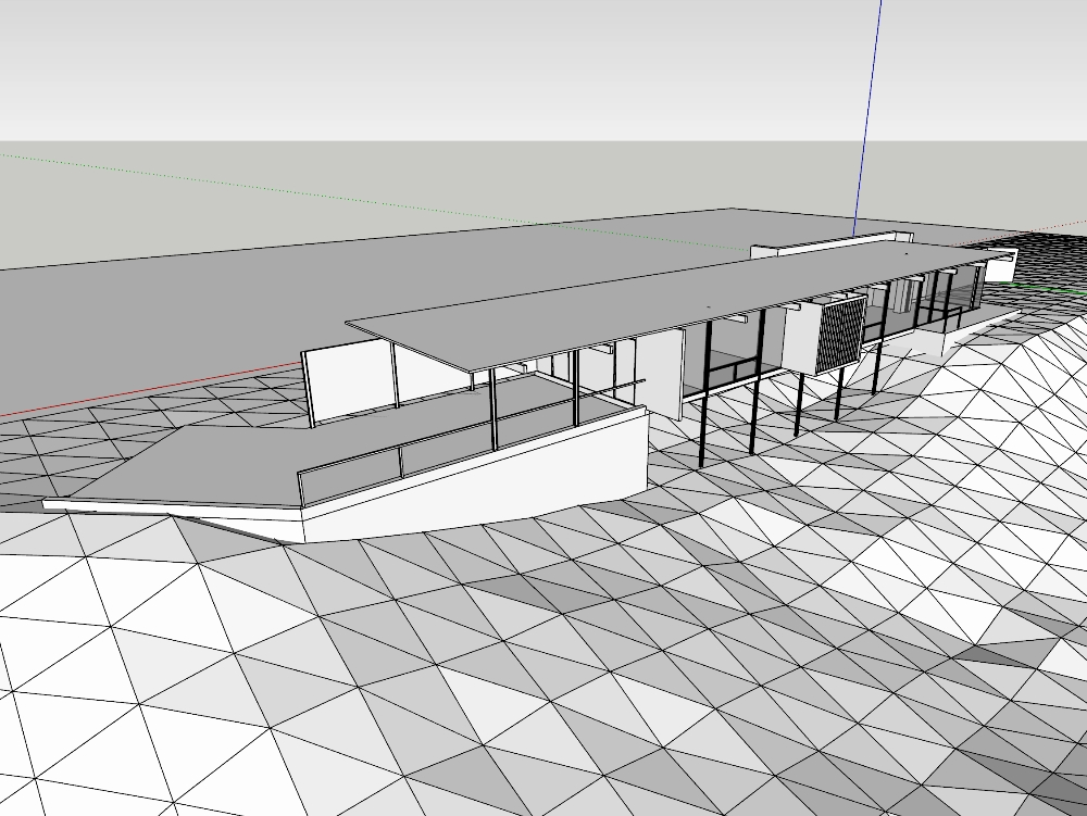 Casa zack craig ellwood 1952 redibujo