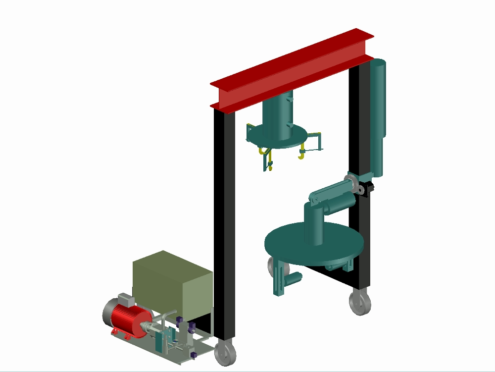 Extractor electrohidraulico de rodamientos