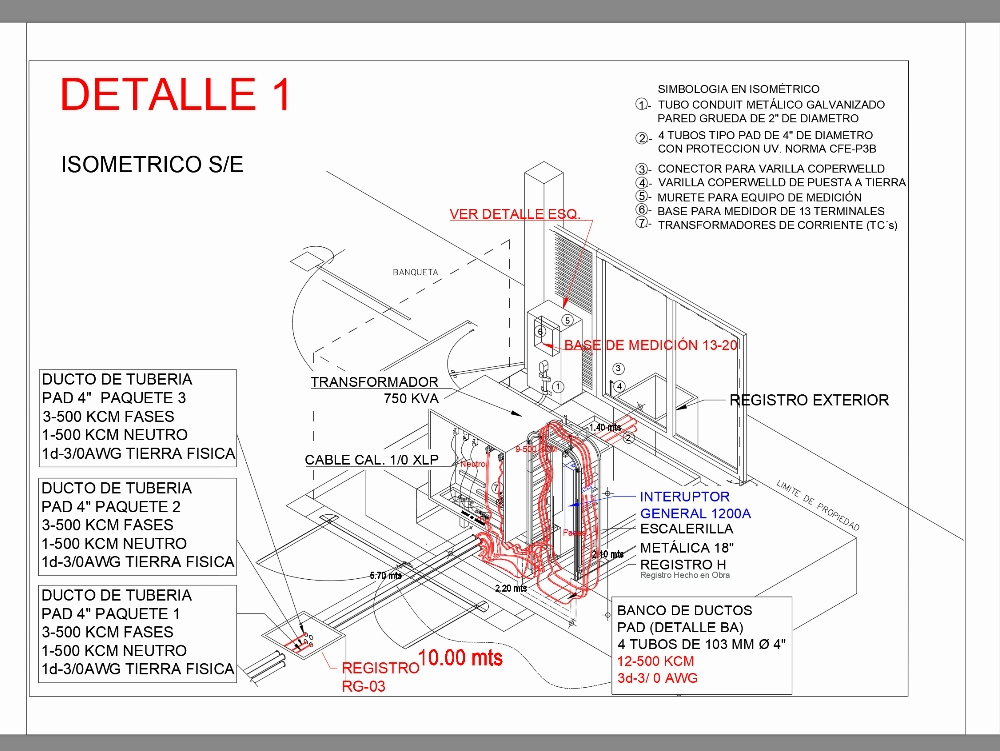 Transformador de subestacion cfe