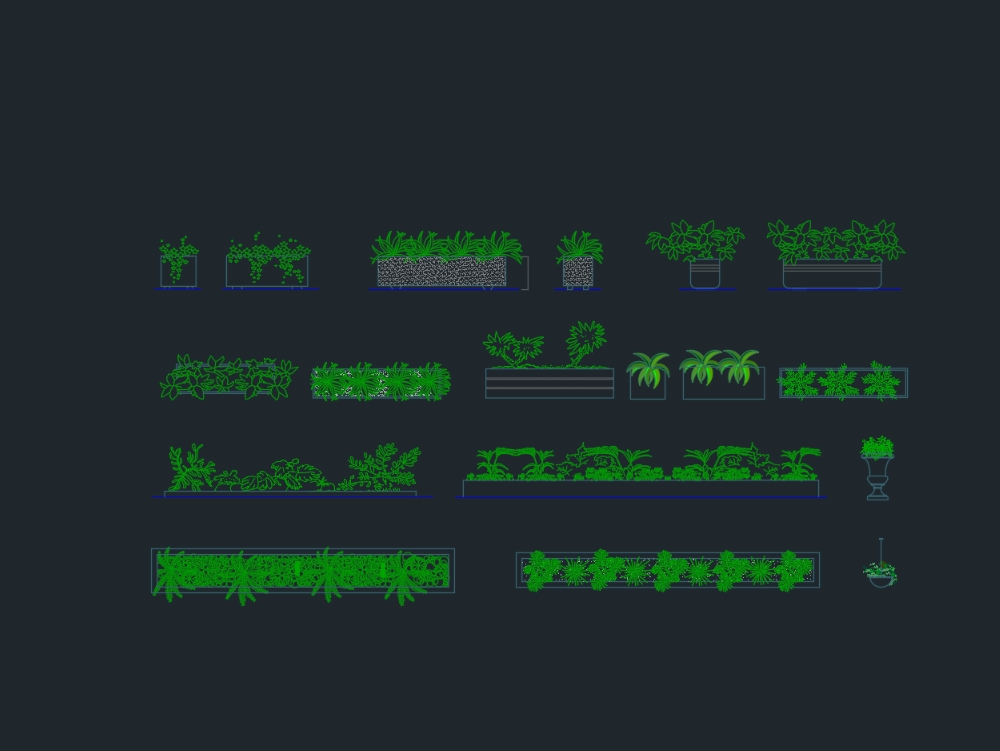 Plantes et arbustes 