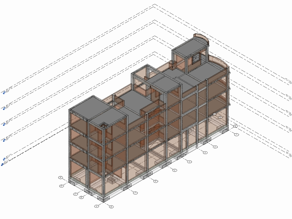 Modelado estructural multifamiliar